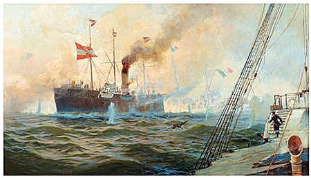 Seeschlacht bei Lissa-Panzersc hiff Ferdinand Max by Alexander Kircher - Auction record, sale price, and art valuation. Compare with similar artists and explore comparable artworks.