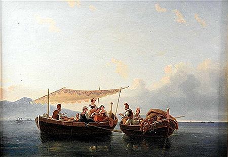 Neapolitanische Fischer in fein-detaillierter Ausführung und Komposition by Karl Hilgers - Auction record, sale price, and art valuation. Compare with similar artists and explore comparable artworks.