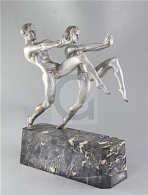 Figure group of dancers