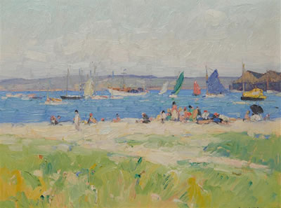 Beach Scene, Nantucket