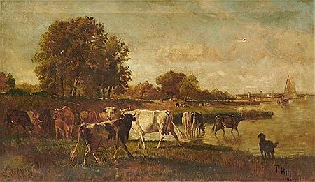 Landscape with Cows