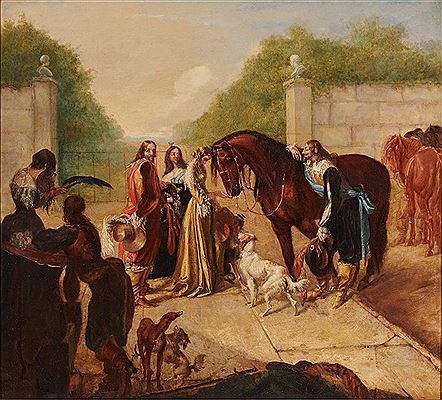 In From the Meadows or Charles I in Scotland