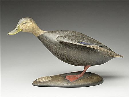Sample artwork by Marty B Hanson (Born 1965), known for decoy carving - View similar artists and auction records