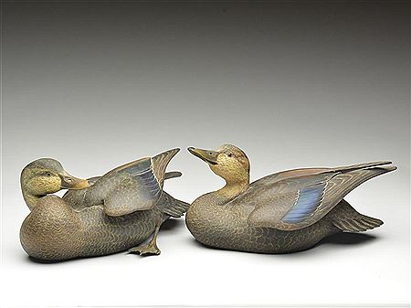 Sample artwork by John S Scheeler (1925 - 1987), known for sculpture, decoys - View similar artists and auction records