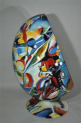 Sample artwork by Teddy Delaroque (Born 1970), known for unique furniture pieces, genre renewal - View similar artists and auction records