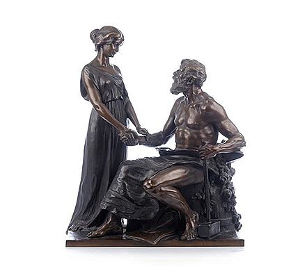 ''Venus in der Schmiede des Vulkan''