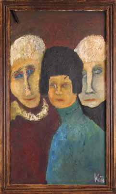 Sample artwork by Frank Koci (1904 - 1983), known for painting - View similar artists and auction records