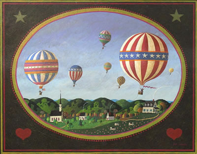 "Balloons in May," 1976