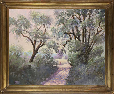 "Spring at the Three Corners" by Quince Galloway - Auction record, sale price, and art valuation. Compare with similar artists and explore comparable artworks.