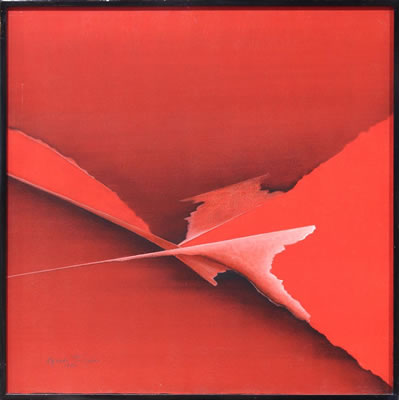 Abstracto Rojo