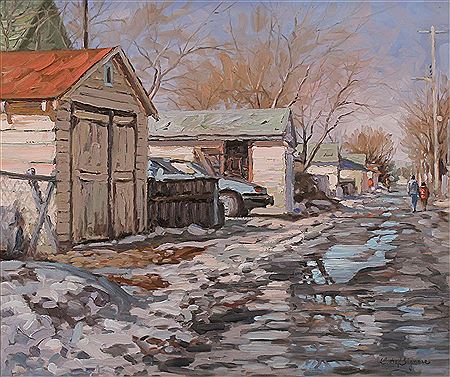 REFLECTIONS IN THE LANE; 1991