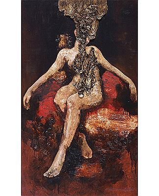 FIGURE #RED, 2016 by Aely Manaf - Auction record, sale price, and art valuation. Compare with similar artists and explore comparable artworks.