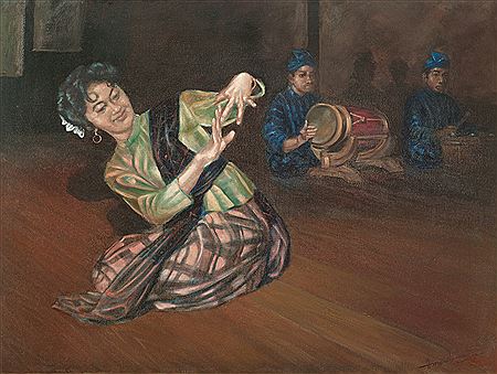 KELANTANESE DANCER, 1992