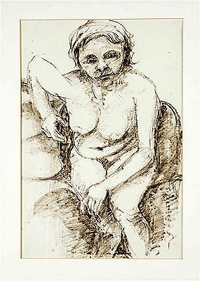 Weibl. Akt by Richard Curdes - Auction record, sale price, and art valuation. Compare with similar artists and explore comparable artworks.