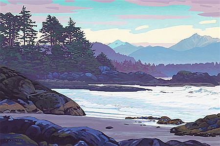 Evening in Schooner Cove by Clayton Anderson - Auction record, sale price, and art valuation. Compare with similar artists and explore comparable artworks.