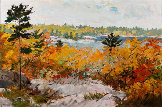 Moon Bay, October, Algonquin Park