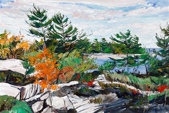 South Shore, Franklin Island by Bruce Steinhoff - Auction record, sale price, and art valuation. Compare with similar artists and explore comparable artworks.