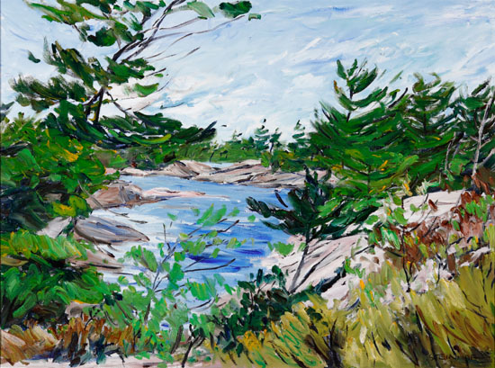 Early Autumn, Franklin Island by Bruce Steinhoff - Auction record, sale price, and art valuation. Compare with similar artists and explore comparable artworks.