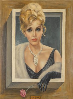 Portrait of Zsa Zsa Gabor