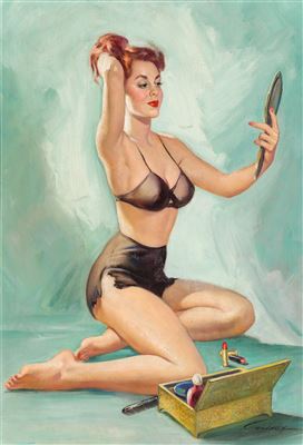 This is Adoration calendar illustration