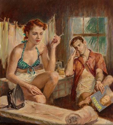 I Should Have Stayed Home, paperback cover, 1939