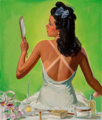 Tan Lines, The Saturday Evening Post magazine cover, September 27, 1941