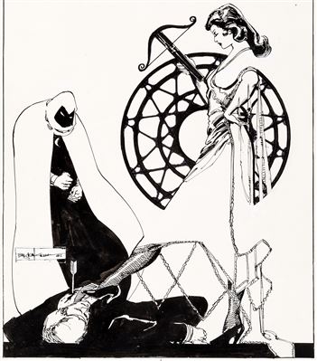 Bill Sienkiewicz Moon Knight #24 Cover Original Art (Marvel, 1982)