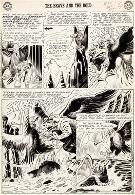 Howard Purcell The Brave and the Bold #51 Page 5 Original Art (DC, 1963)