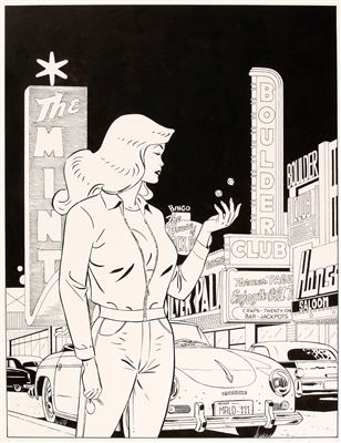 Pin-Up Tome 7 Las Vegas Couverture (Dargaud - 2011)