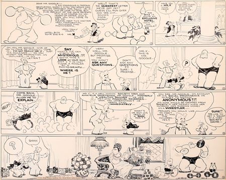 Barney Google Strip dimanche du 4 décembre 1932 (King Features Syndicate, 1932)