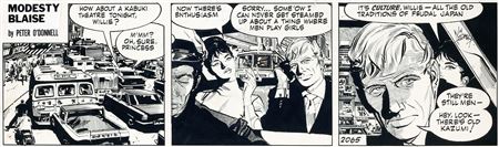 Modesty Blaise Daily Comic Strip #2065 (London Times Mirror, 1970)