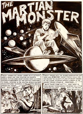 Weird Science #9 Planche 1 (EC, 1951) by Jack Kamen - Auction record, sale price, and art valuation. Compare with similar artists and explore comparable artworks.
