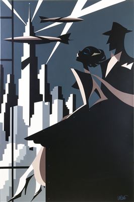 The City of Modern Wonders Painting (2014) by Antonio Lapone - Auction record, sale price, and art valuation. Compare with similar artists and explore comparable artworks.