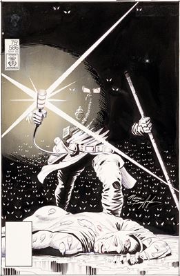 Norm Breyfogle Detective Comics #586 Cover Original Art (DC, 1988)