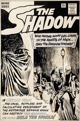 Paul Reinman The Shadow #1 Cover Original Art (Archie, 1964) by Paul Reinman - Auction record, sale price, and art valuation. Compare with similar artists and explore comparable artworks.