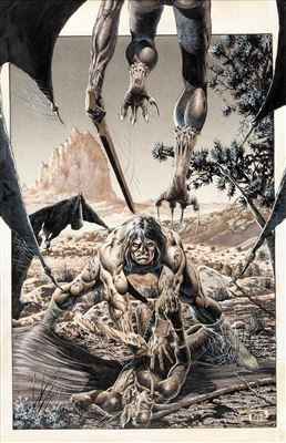 Tim Conrad Savage Sword of Conan #18 Almuric Frontispiece Original Art (Marvel, 1977) by Tim Conrad - Auction record, sale price, and art valuation. Compare with similar artists and explore comparable artworks.