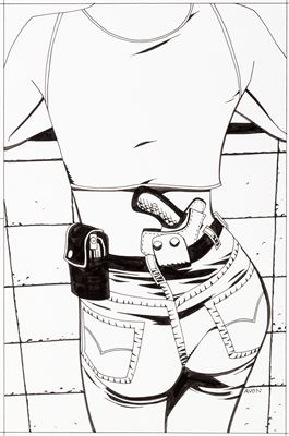 Michael Avon Oeming Powers #28 Cover Original Art (Image, 2003) by Michael Oeming - Auction record, sale price, and art valuation. Compare with similar artists and explore comparable artworks.