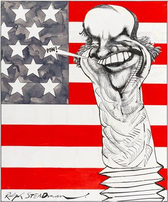 Ralph Steadman biographical photo