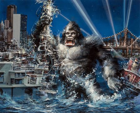 King Kong original movie poster artwork