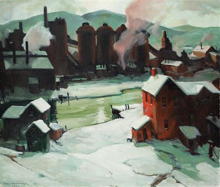 Industrial Cleaveland (Red), 1930