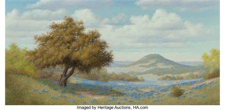 Sample artwork by Joe G Russell (1926 - 2008), known for painting - View similar artists and auction records