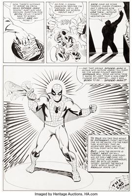 Steve Ditko Amazing Spider-Man #18 Story Page 22 Original Art (Marvel, 1964)