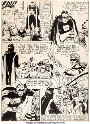 Reg Greenwood Sparkler Comics #1 Story Page 2 Original Art (United Features, 1941) by Reg Greenwood - Auction record, sale price, and art valuation. Compare with similar artists and explore comparable artworks.
