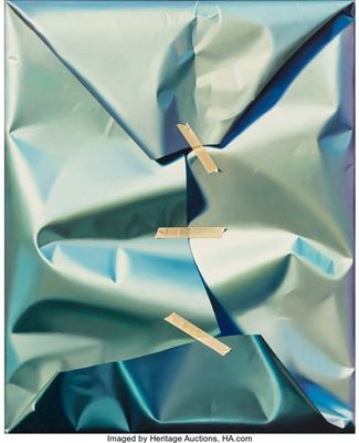 Untitled (Blue Wrapping)