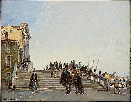 Treppe in Venedig