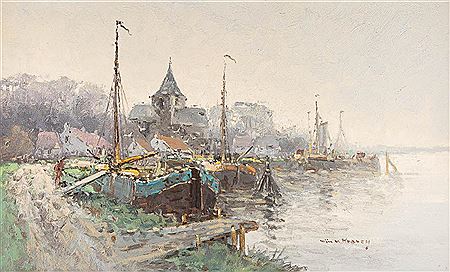 Dutch fishing port