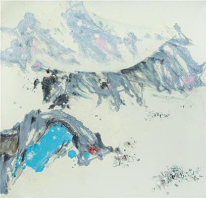 Mountain Ranges (Painting 7211), 1972