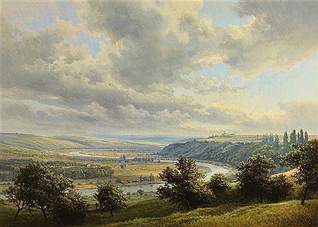 Mainlandschaft bei Volkach by Klemens Siebeneichler - Auction record, sale price, and art valuation. Compare with similar artists and explore comparable artworks.