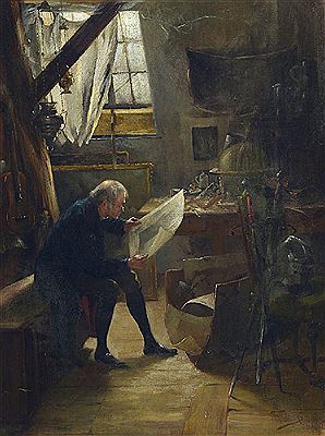 Students in the attic