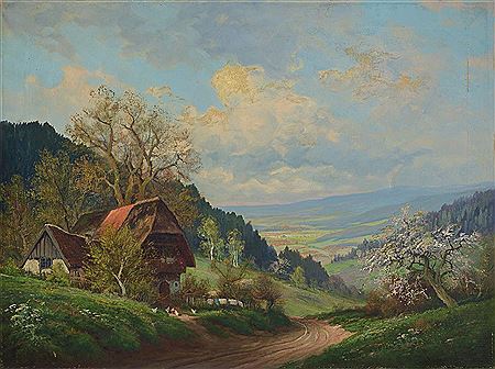 View of a wide valley